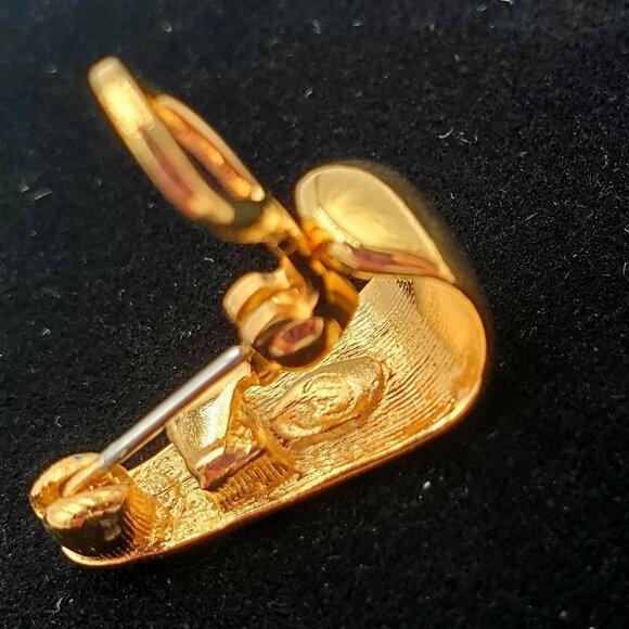 Premier Design Gold Tone Lever Back Earrings - Picture 4 of 4